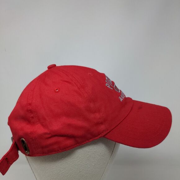 Puerto Rico Caribbean Paradise Slideback Hat Red One Size Embroidered - Picture 4 of 8